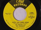 JOE PERKINS & RAY FRANKLIN: Until You Were Gone / Thing Of The Past 45 (Memphis