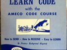 LEARN MORSE CODE with ameco course LP VG+ 103-33 Vinyl RARE w/Book