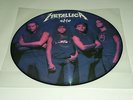 METALLICA – ONE PIC DISC PROMO COPY 10”  MASTER OF PUPPETS BLACK ALBUM JUSTICE