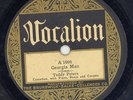 71.  Teddy Peters - Georgia Man & What a Man - Vocalion 1006 - with King Oliver