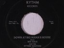 rare Rockabilly Monster 45 REX HALE down at big mama's house RYTHM Hear