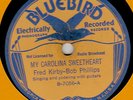 FRED KIRBY-BOB PHILLIPS  MY CAROLINA SWEETHEART -  BB7056