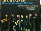 THE WEAVERS reunion at carnegie hall LP VG VRS-9130 Vangurad Mono 1st Press 1963