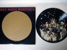 ROXY MUSIC MANIFESTO EG/POLYDOR EGPD 001 UK PICTURE DISC AUTOGRAPH LP