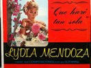 LYDIA MENDOZA con su guitarra LP VG+ AM 8017 Azteca Mono USA Rare Guitar