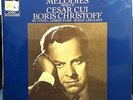 BORIS CHRISTOFF cesar cui melodies ii LP Mint- 2C 063 10148 Vinyl France Pathe