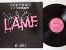 JOHNNY THUNDERS & HEARTBREAKERS L.A.M.F REVISITED JUNGLE FREUD 4 UK AUTOGRAPH LP