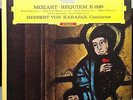 KARAJAN mozart requiem LP Mint- SLPM 138 767 DGG Red Stereo Tulip 1st Press