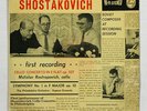 PHILIPS HI-FI STEREO - ROSTROPOVICH - SHOSTAKOVICH cello concerto, symphony no.1
