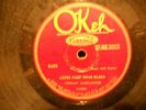 78RPM-TEXAS ALEXANDER-OKEH 8498-LEVEE CAMP MOAN BLUES-SECTION GANG BLUES