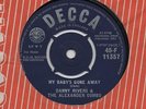 R.G.M-DANNY RIVERS & THE ALEXANDER COMBO-MY BABY'S GONE AWAY-DECCA