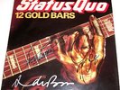 STATUS QUO 12 Gold Bars LP AUTOGRAPHED by FRANCIS ROSSI RICK PARFITT ANDY BOWN