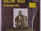 DR. ROSS: The Harmonica Boss LP (partial shrink) rare Blues & R&B