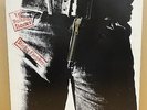 ROLLING STONES STICKY FINGERS OG UK LP 4/4 INSERT BIG ZIP
