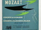 FERNAND OUBRADOUS, ULYSSE DELECLUSE - MOZART concertos PATHE DTX 112 RARE LP