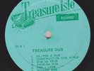 DUB LP - TREASURE DUB 1st press on the TREASURE ISLE label
