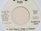 Bobby Foster - If You Really Need A Friend / Building Up (Sound Plus 2101)
