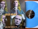 DAVID BOWIE -TIME MAY CHANGE ME (BLUE vinyl) RARE LIVE LP Aylesbury 71 not TMOQ