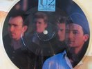 U2-PRIDE/BOOMERANGII- UK CLEAR RIM PICTURE DISC-NEAR MINT