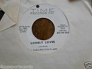 THE FABULOUS FIVE FLAMES Doo Wop PROMO -Lonely Lover/No More Tears MINT
