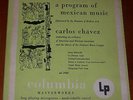 ANDY WARHOL COVER ART CHAVEZ MEXICAN MUSIC ML 2080 1949