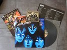 KISS CREATURES, LP W/VINNIE COVER, TICKET, PRESS, TOURBOOK BRAZIL SUPER RARE KIT