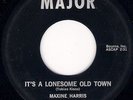 KILLER POPCORN RARITY MAXINE HARRIS It's a lonesome old town MAJOR LISTEN