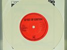 U2. THREE EP - OUT OF CONTROL. RARE ORIGINAL WHITE VINYL IRISH 7