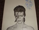 David Bowie Original Ex Con Aladdin Sane Fan Club Flyer / Application Form