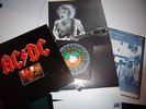 AC/DC  3-Record Set- OIS/Poster/Single High Voltage/Powerage/Dirty Deeds Done...