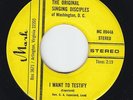 Funk Gospel 45 - Original Singing Disciples - I Want To Testify - Mark - mp3