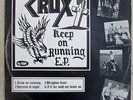 CRUX / CRASH  KEEP ON RUNNING   PUNK/OI  NO FUTURE