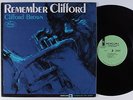 CLIFFORD BROWN Remember Clifford MERCURY LP NM