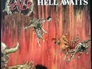 SLAYER Hell Awaits lp Metal Blade Original Inserts Pressing Slatanic Wehrtmact