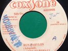 Larry Marshall - Run Babylon Coxsone Studio One RARE KILLER ROOTS OG LISTEN