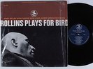 SONNY ROLLINS Rollins Plays for Bird PRESTIGE LP VG++ SHRINK