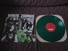 White Zombie God of Thunder US Origina Green Vinyl 12 inch Single KISS Cover Rob