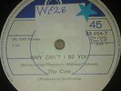 THE CURE ,  TRUE ZIMBABWE PRESSING , DJ PROMO , WHY CAN'T I BE YOU