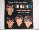 EP-VEE JAY 903-BEATLES- SOUVENIR OF VISIT TO AMERICA - BLUE / WHITE LABEL PROMO