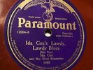 Paramount 12064 Ida Cox w/Lovie Austin's Blues Serenaders (Chicago 1923)