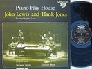 John Lewis & Hank Jones Original JAP Audiophile D2D LP Piano play house NM 1979
