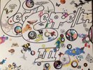 Led Zeppelin III first press UK plum red vinyl album 12
