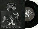 PROFANATICA As tears of blood stain the altar of Christ rare misprint I N labels
