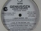 GENIUS/GZA Liquid Swords Instrumentals 2xLP on Geffen VG++ wlp
