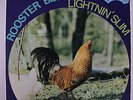 LIGHTNIN' SLIM: Rooster Blues LP (60s 2nd pressing pink/blue/white label, 2nd c