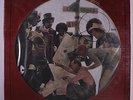 JACKSONS: Goin' Places LP (promo-only pic disc, die-cut cover) rare Soul