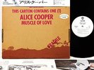 ALICE COOPER muscle of love JAPAN orig LP PROMO Cardboard cvr RARE   [FREE P+P]