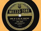 MAE WEST CLASSIC SONGS ON MEZZOTONE 78 100