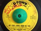 Northern Soul 45 The Fabulous Peps My Love on D-Town HEAR