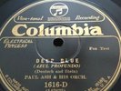 PAUL ASH ORCH 78rpm Deep Blue / Salty COLUMBIA 1616-D Mint E+++